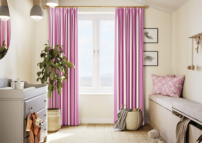 The British Stripe Co. Henry, Notting Hill No.1 - Made to Measure Curtains - Image 3
